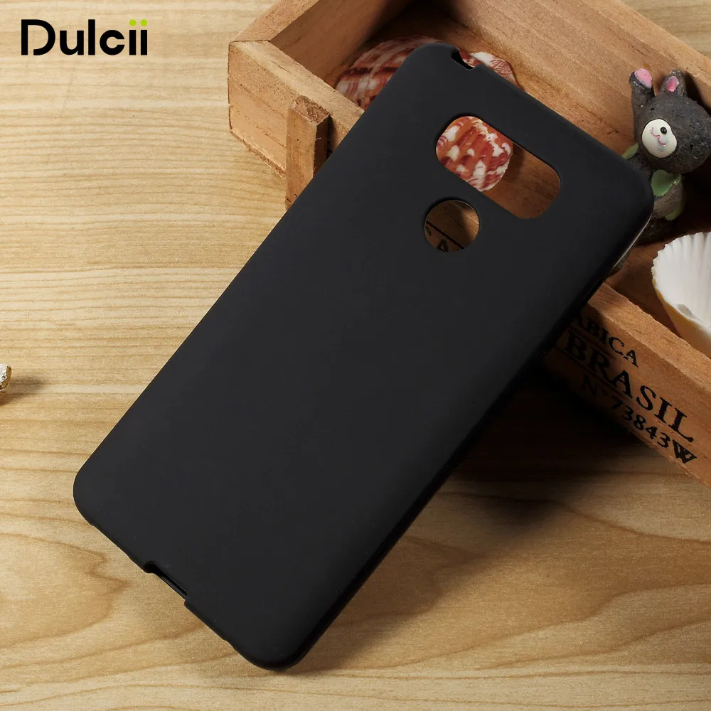 Dulcii Coque for LG G6 Matte TPU Anti fingerprint Mobile Phone Case for