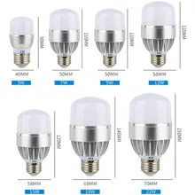 led bulb light e27 110v 220v 5630 5730 smd 5W 7W 9W 12W 15W 18W 22W daylight white 6500k warm whie 3000k high power lamp
