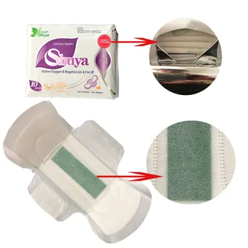 

10Piece=1Pack/lot ShuYa Anion Pads Sanitary Napkin Kill Bacteria Anti Inflammation Remove Yeast Infection Women Health Care