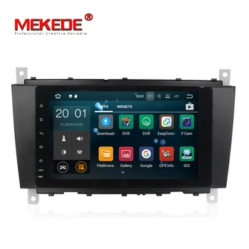 

For Mercedes/Benz/C Class/W203/CLK/W209 8"HD Car GPS Navigation FM Bluetooth AVIN Map Free Upgrade Navitel Europe Sat nav radio