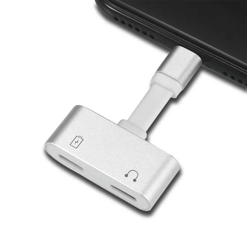 HBUDS 2 in 1 for Lightning Adapter For iPhone 7 Charging