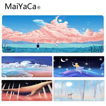 

MaiYaCa Pink Dream DIY Design Pattern Game Lockedge mousepad Thick Comfortable Natural Rubber Keyboard/Mouse Pad