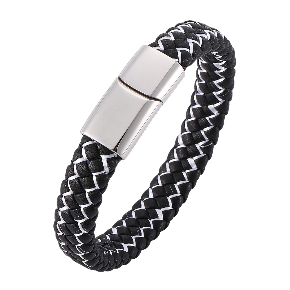 

2019 Bracelet Men Leather Bracelet Charm Bracelets for Men Boys Women Girl Jewelry Accessories Gifts E0001