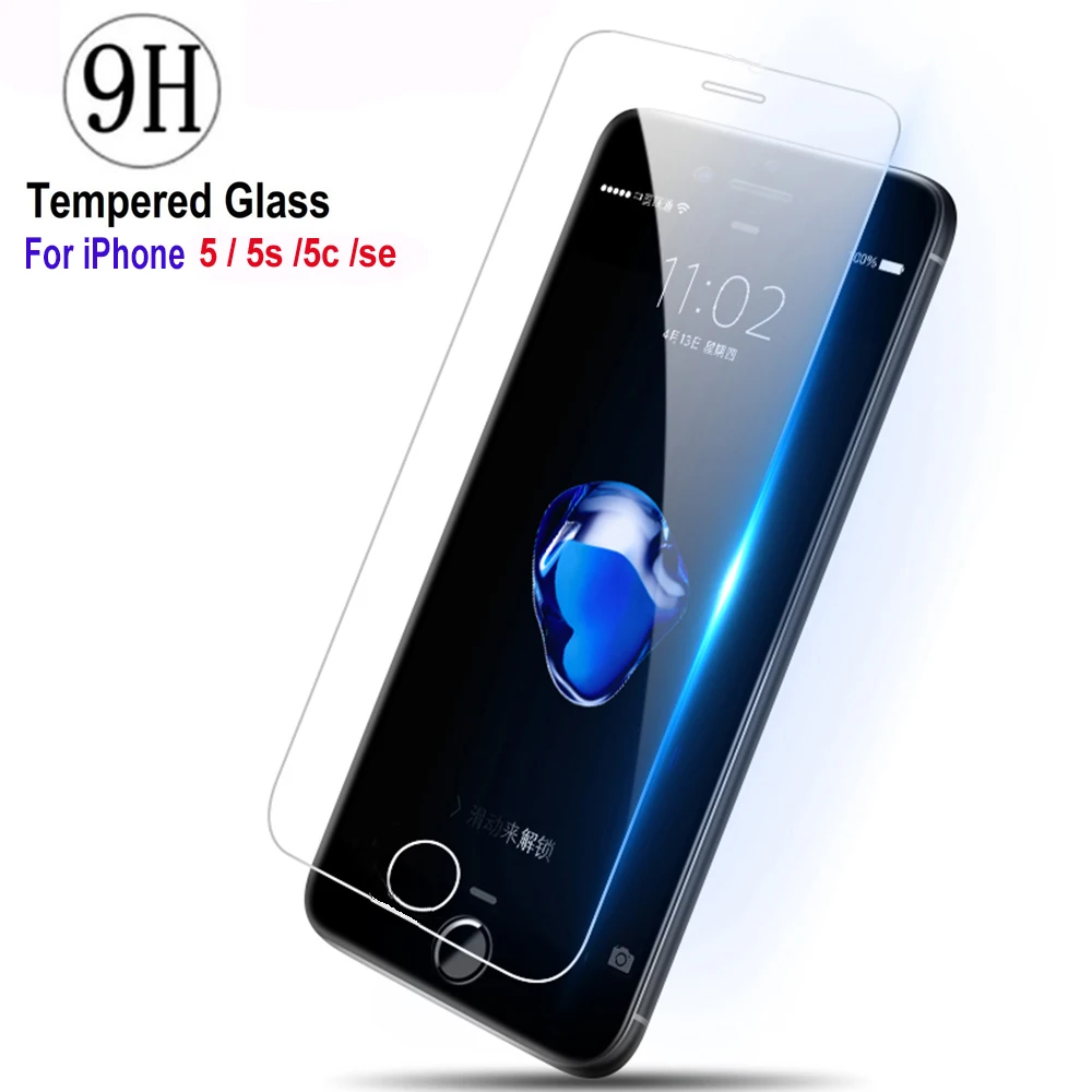Защитное стекло для iphone 6 защитное закаленное 5 S 7 8 X SE plus|Защитные стёкла и плёнки|