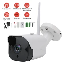WIFI Camera Outdoor PTZ IP Camera H.265X 720p Speed Dome CCTV Security Cameras IP Camera WIFI Exterior 2MP IR Home Surveilance