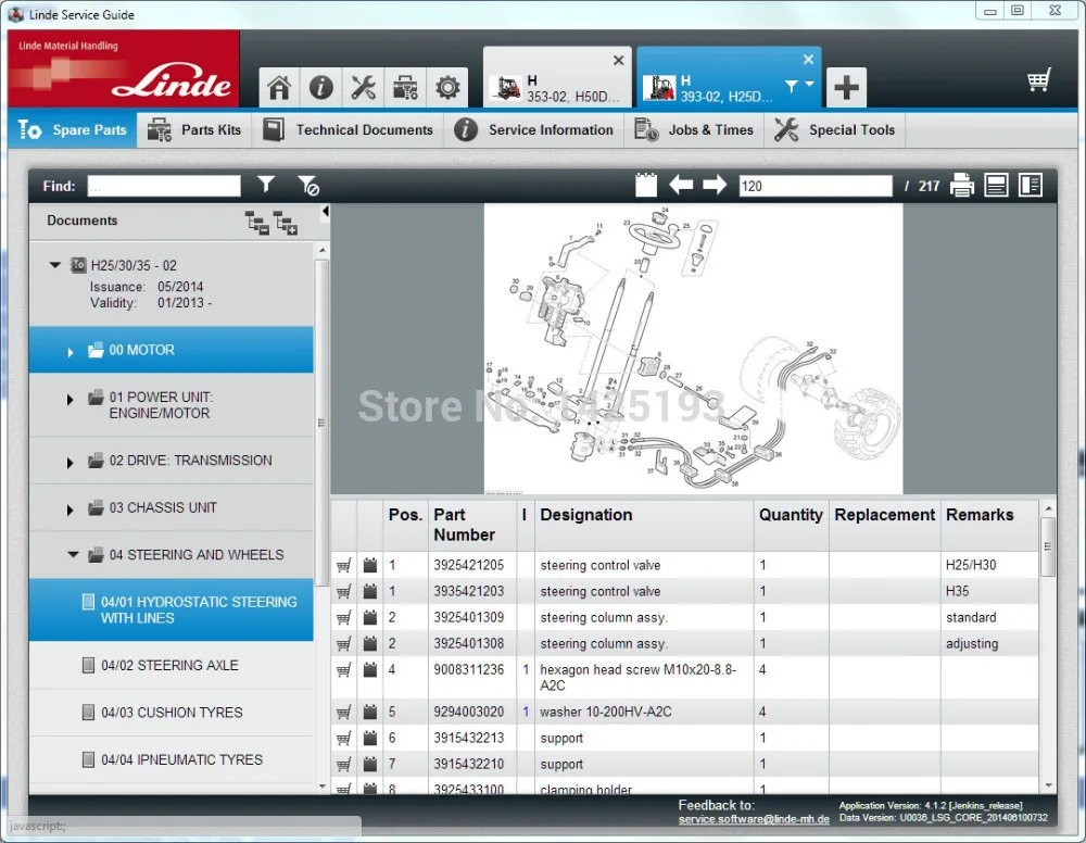 Linde Pathfinder v3.6.2.11 [10,]+ Doctorv2.01.05 EN/DE [02/]+ руководство по обслуживанию LSG 5.2.2 [] никогда не истекает