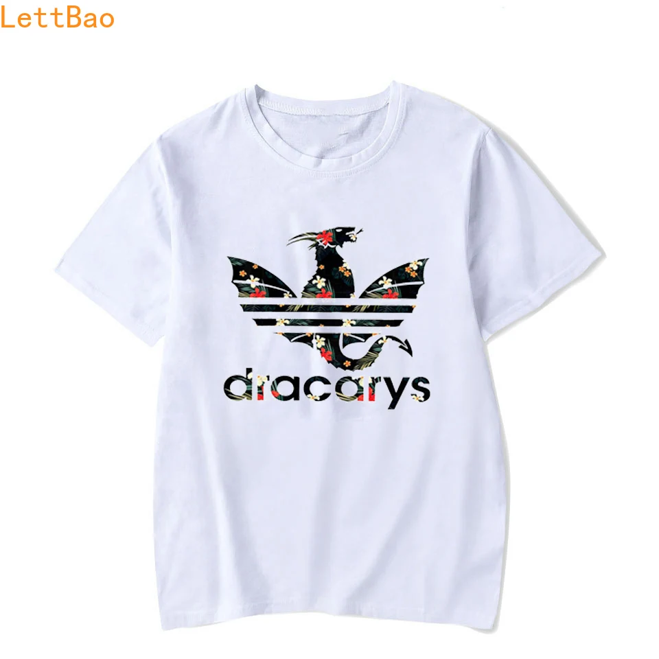 

Dracarys tshirt men Unisex Vintage 90s aesthetic Clothes Camisetas Mother of Dragon Daenerys t shirt Game of Thrones Hombre Tops