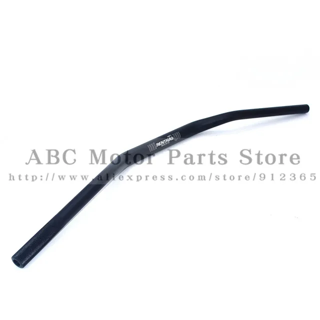 Guidon 28mm Renthal Twinwall 998 Reed/Windham noir avec mousse