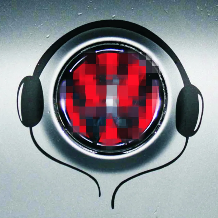 Car Stickers Headset Headphone Creatice Decals For Tail Vehicle Logo