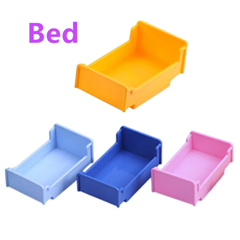 

DIY Big Size Building Blocks Model Girl Toy Scene Bed Compatible With Legoing Duplo Bricks MOC Accessories Toys For Children