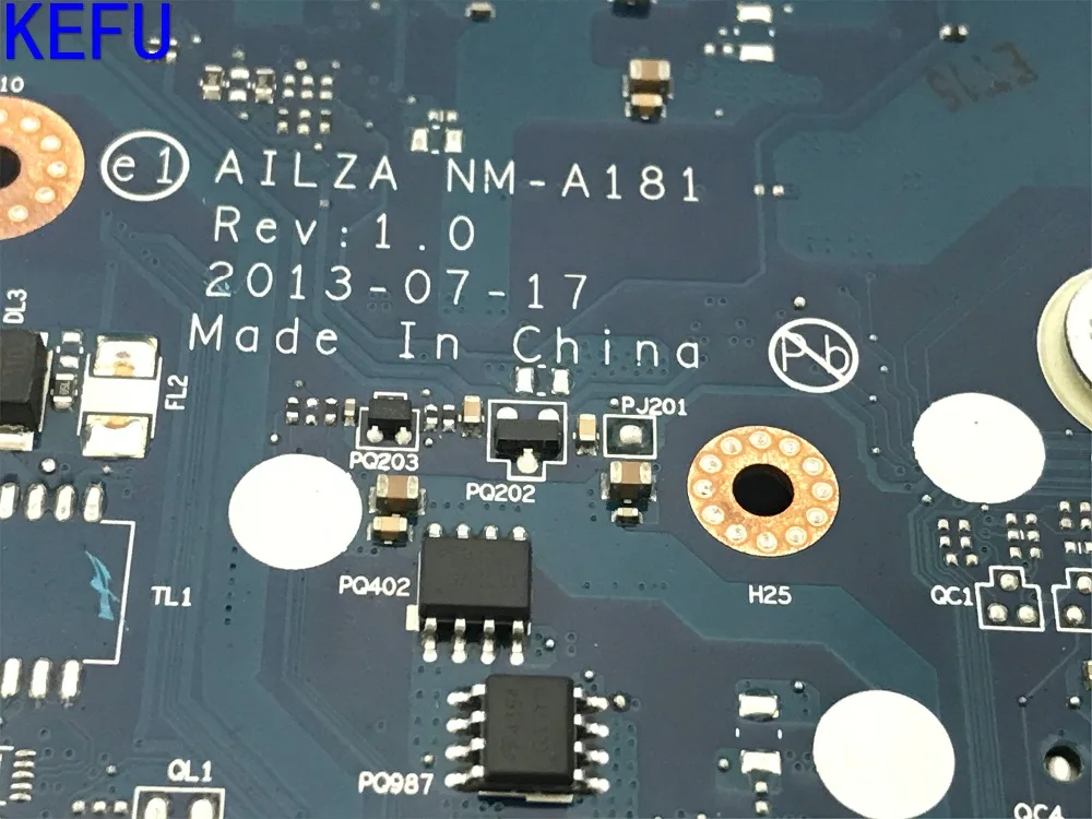 Материнская плата KEFU AILZA NM A181 REV: 1 0 для ноутбука Lenovo Z510 GT740M 2 Гб (новый товар в