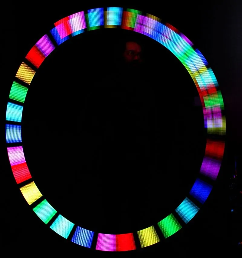 Светодиодный пиксель POI, клуб привело палку, подарок на год, 20 Пиксели POI, небольшой бар привело пои, полноцветный светодиодный Nunchakus, DIY программируемый пои