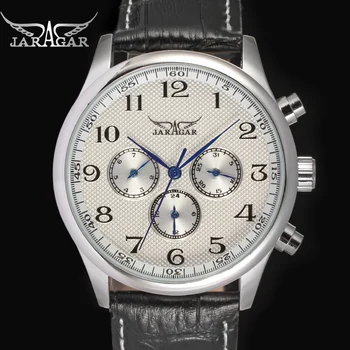 

Men Mechanical Wristwatches Automatic Men's Watches Genuine Leather Men Waterproof Watch Casual Business Relogio Masculino Gift