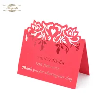 Свадьба поставщиков пользовательских любовь лозы лазерная резка карты места