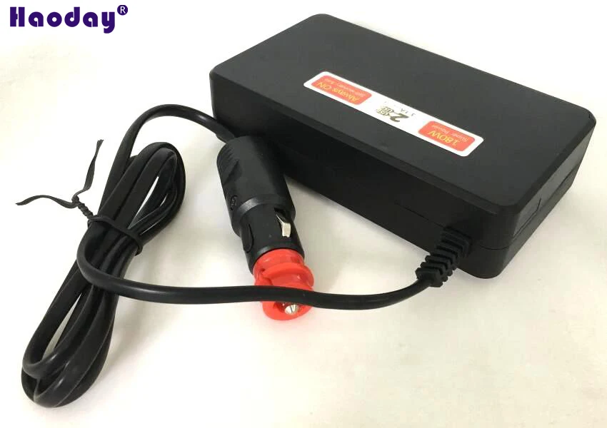 

C20 Car Battery Checker Voltage Led Display 2Cigarette Socket Multi-Car Adaptor USB port with 3.1A output DC 12-24V,with box