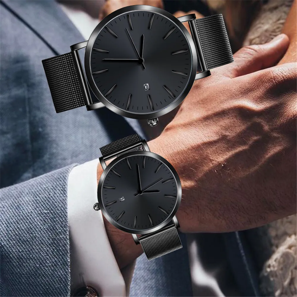 

Unique round dial design Fashion Men Retro Design Webbing Belt Band Analog Alloy Quartz Wrist Watch Women Clock reloj mujer