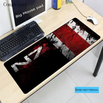 

Congsipad 90X40CM Speed Mass Effect N7 Game Logo Vintage Stylish Large Stitched Edge Computer Mice Mat Gaming Rectangle Mousepad