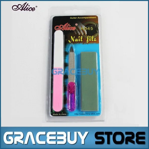 Alice Acoustic Classical Guitar Nail File kit, Guitar Nail Care