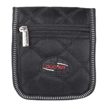 Trombone Euphonium Trumpet Mouthpiece Pouch Bag with 2 Compartments Black Durable Soft Woodwind Instrument Parts & Accessories