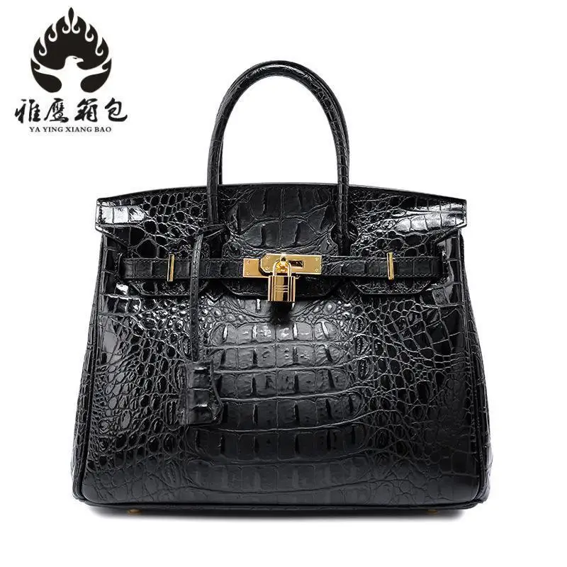 Brand Women Handbag Genuine Leather Tote Bag Female Classic Crocodile Pattern Prints Shoulder Bags Ladies Handbags Messenger Bag Brand Women Handbag Genuine Leather Tote Bag Female Classic Crocodile Pattern Prints Shoulder Bags Ladies Handbags Messenger Bag