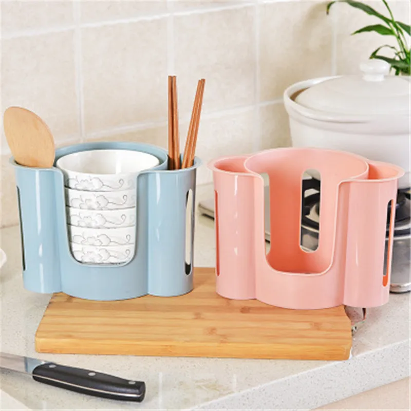 Multifunctional Kitchen Tableware Drain Rack Storage Rack Dishes Rack