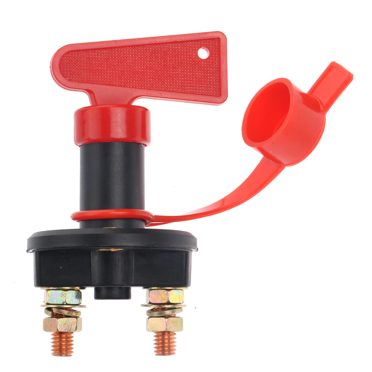 

DC 12V-24V Vehicle Auto Car Truck Boat Battery Isolator Disconnect Cut Off Switch with Removable Key