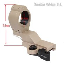 Охота Red Dot M3 QD Крепление 30 мм кронштейн Tan for 20 мм Пикатинни