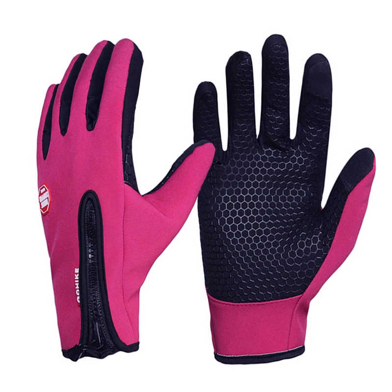 Обновление сенсорный экран Верховая езда перчатки для мужчин женщин ребенок Конный Езда черный и розовый Размер S/M/L/XL