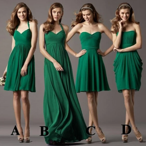 Sweetheart ruffle chiffon verde smeraldo abiti da damigella d\u0026#39;onore  vestido de festa longo azul turquesa vestidos longos|bridesmaid dresses  cheap|bridesmaid dressesgreen bridesmaid dress - AliExpress