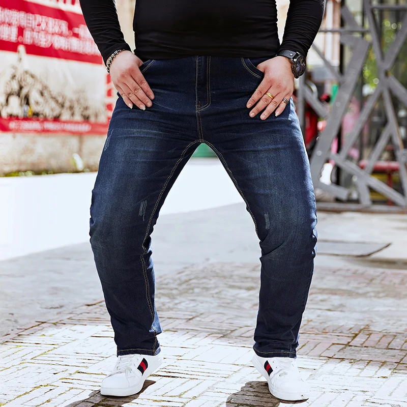 

Extra Large Fat Pants Big Men Big And Tall Professional Oversize Men's Trsousers Denim Male Big Size 38-48