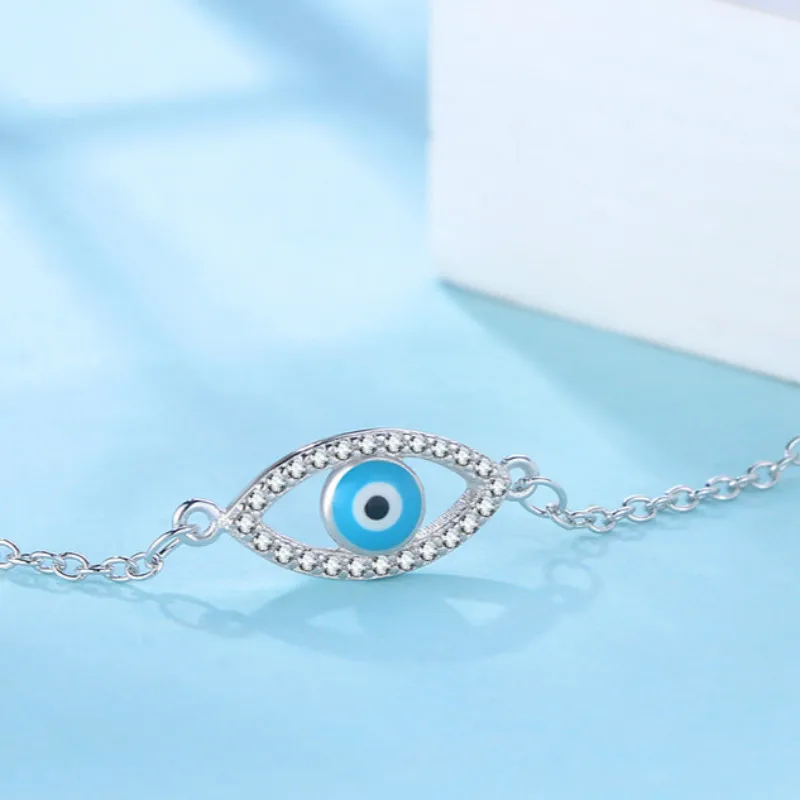 Bracelet Silver Bracelets For Women Luxury Brand Evil Eye Cubic Zircon Female Fashion Jewelry4