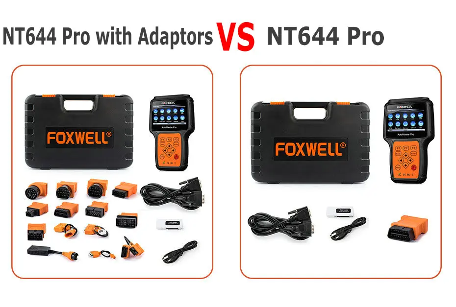 FOXWELL NT644 Pro все системы OBD OBD2 автомобильный диагностический инструмент Автомобильный сканер ABS SRS Трансмиссия сброс масла DPF EPB OBD2 сканер