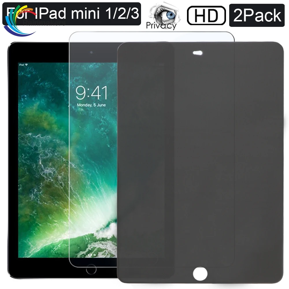 2 предмета надежное закаленное стекло для Apple Ipad Mini 1 3 4 Стекло IPad Экран защитная