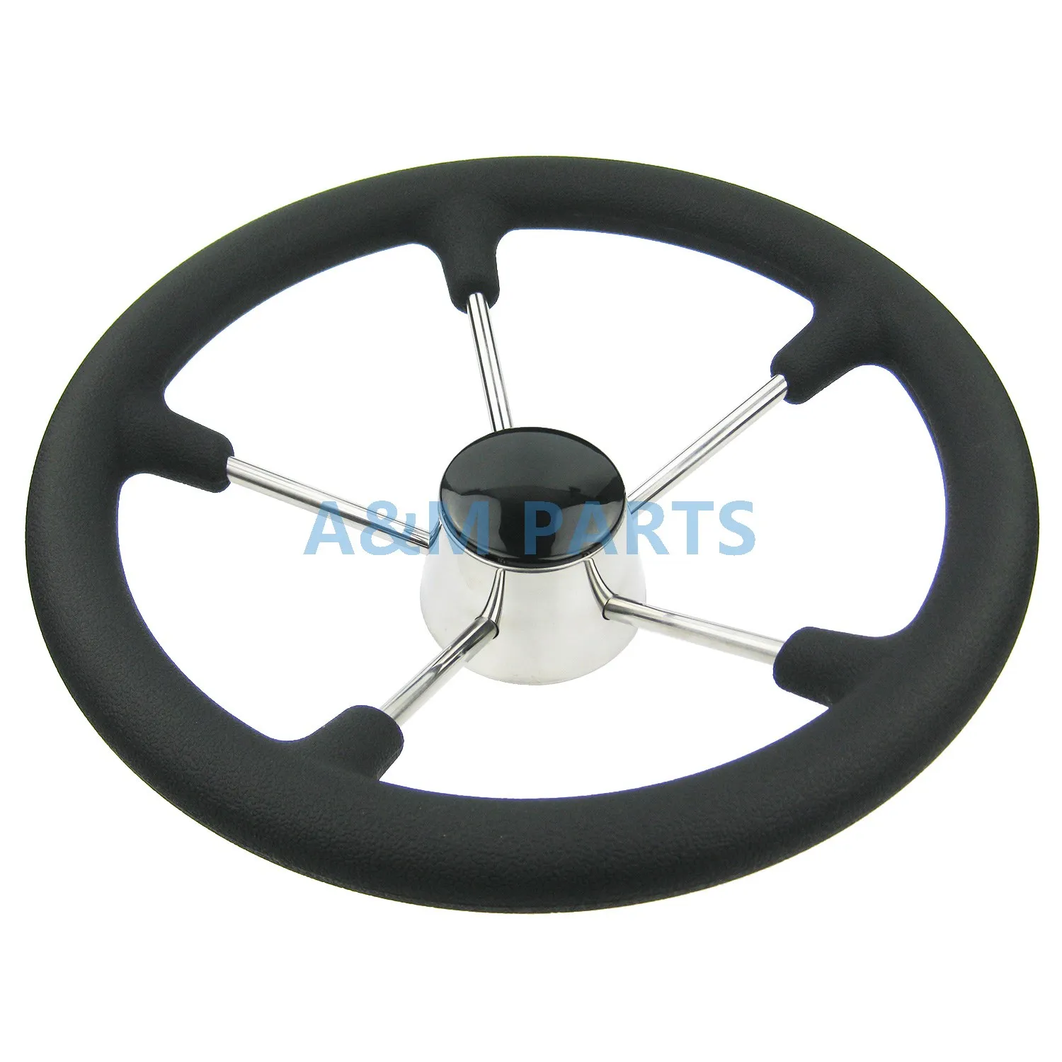 NEW Stainless Steel Boat Steering Wheel 13/" DESTROYER Type FREE SHIPPING