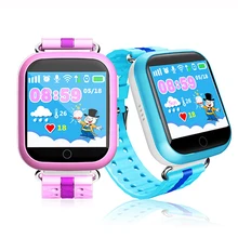 Q750 Kids GPS Tracking Watch Waterproof Smartwatch SOS Call Location Finder Safety Monitor Band Color Screen Activity Tracker