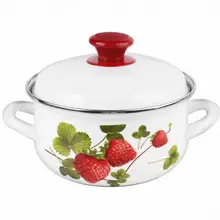 Кастрюля КМЗ, 1,5 л, с рисунком