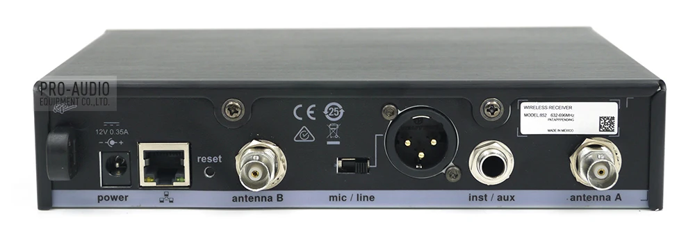 ZMVP QLXD4 UHF Professional Wireless Microphone