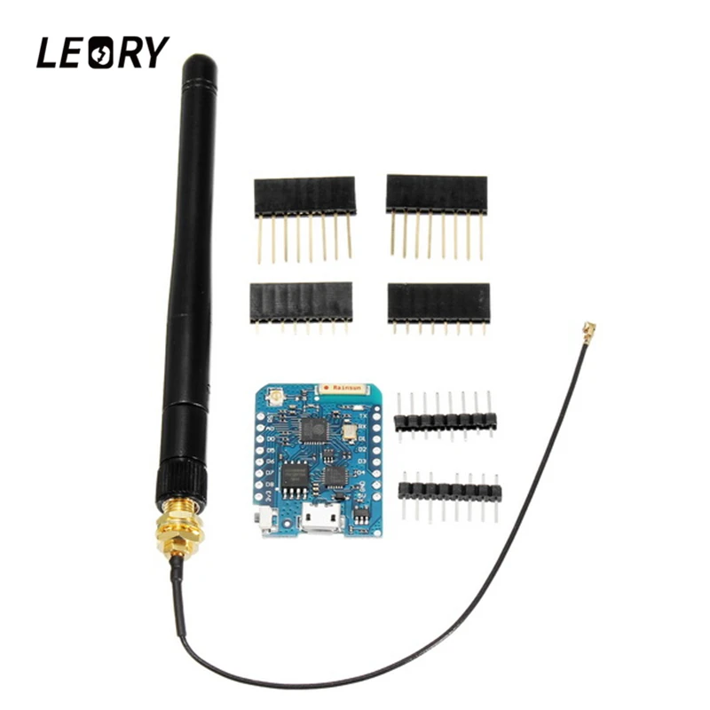 LEORY Mini WiFi беспроводной антенный модуль USB ESP8266 DIY Набор серий Беспроводная плата с