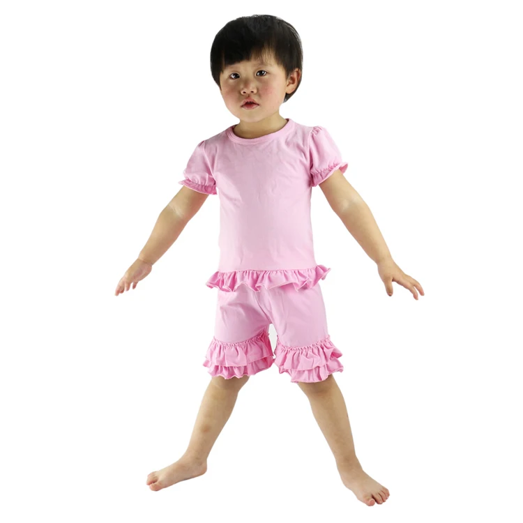 Baby Girls Shorts Ruffled Cotton Short For Summer Children Loose Colorful Beach Shorts Kids Pants 1-8 years шорты