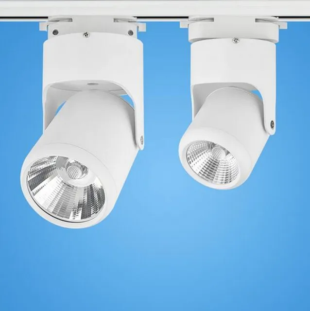 Led Recessed Light Cob 15w 20w Track Lighting Dimmable Rail Led Recessed Light Cob 15w 20w Track Lighting Dimmable Rail Lamps Spotlights For Home Clothes