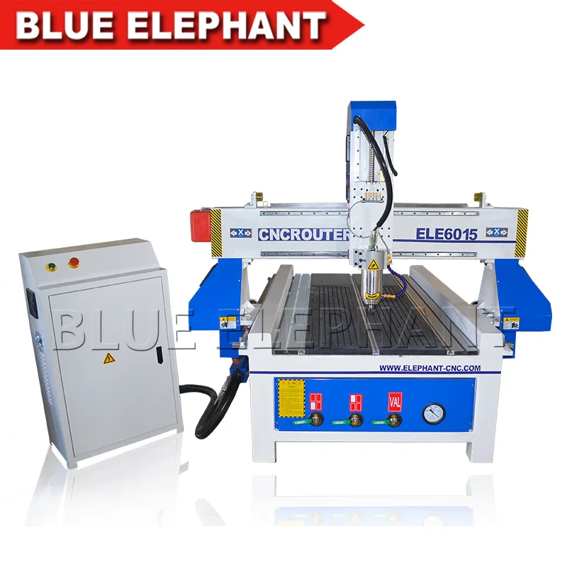 

6015 Sculpture art wood carving , panel automatic cutting machine , wood cnc router high z axis with mach3 controller