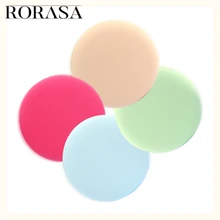 7 шт., косметическая пудра для макияжа, Круглый спонж для лица, Наборы инструментов, яркие цвета, воздушные подушечки