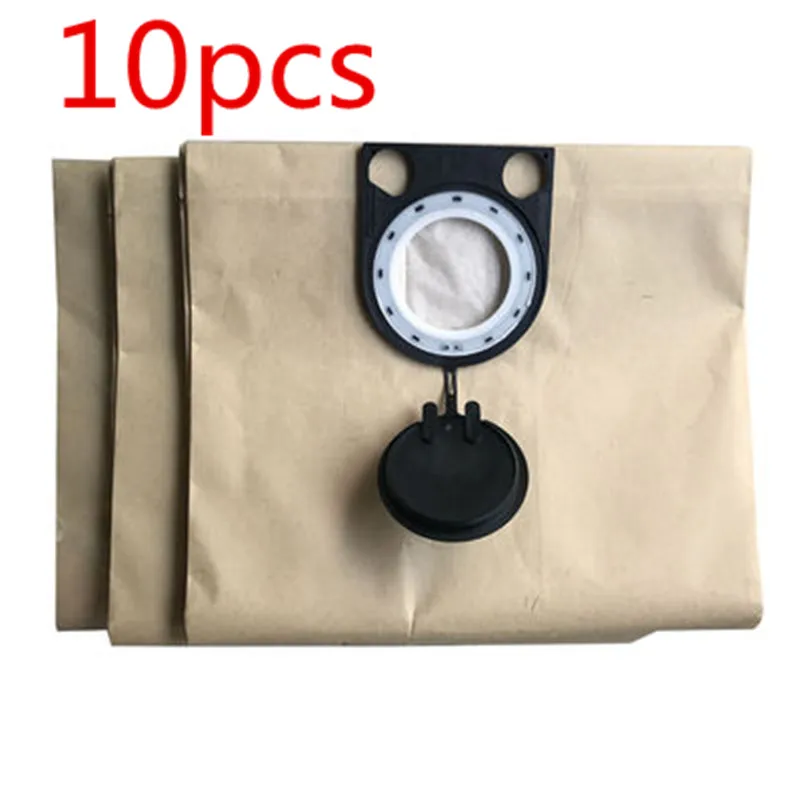 

10pcs Vacuum Cleaner Dust Bags Big Paper filter Bag for bosch CS Unitec GAS25 CS1225 METABO ASR 2025 STARMIX IS ARD 1225