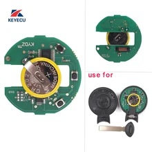 KEYECU Замена KYDZ дистанционный ключ PCB програмная панель 315/315LP/433/868 МГц ID46 для BMW Mini Медь 2007-, 10 шт