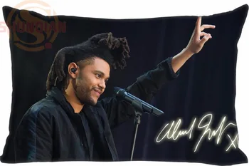 

P#J13 Custom The Weeknd Rectangle Pillowcase zipper Classic Pillow Case size cm&35X45cm W#1121Y-D13