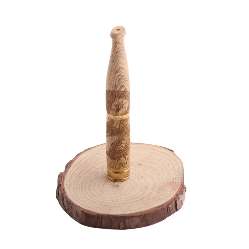Резная деревянная твердая деревянная трубка мундштук для сигарет курительные трубы портативные креативные табачные трубы съемный курительный мундштук