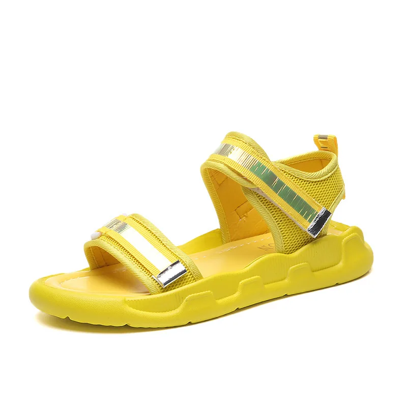 

Sports sandals female summer 2019 new sequins wild casual shoes loose cake platform shoes