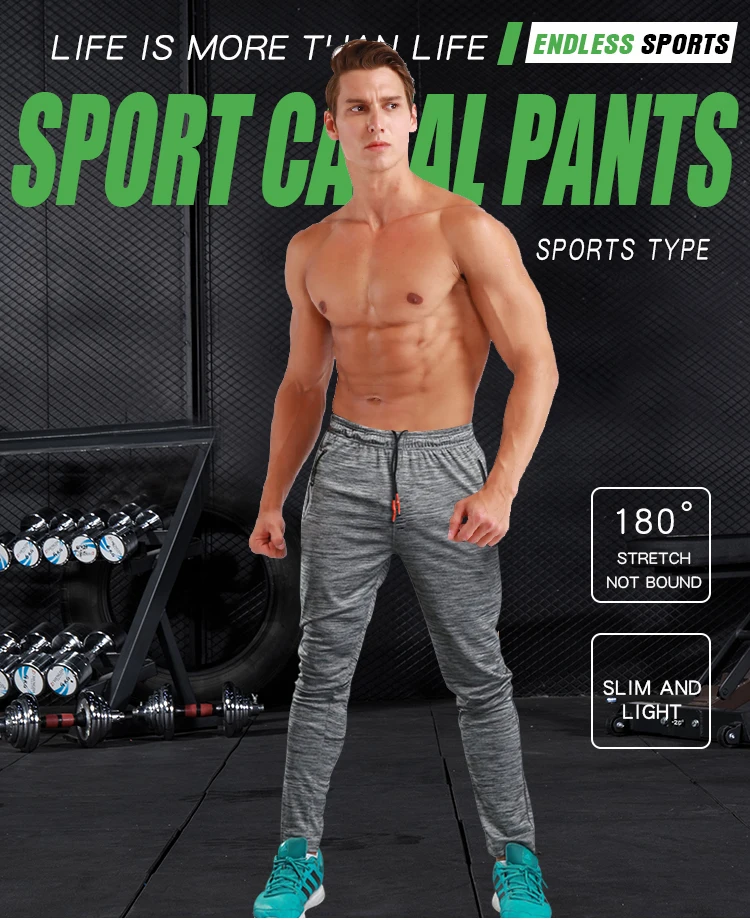 Men Soccer Training Pants Sports Running Pant Fitness Hiking Tennis Basketball Football Jogging Sweatpants Loose Breathable (1)