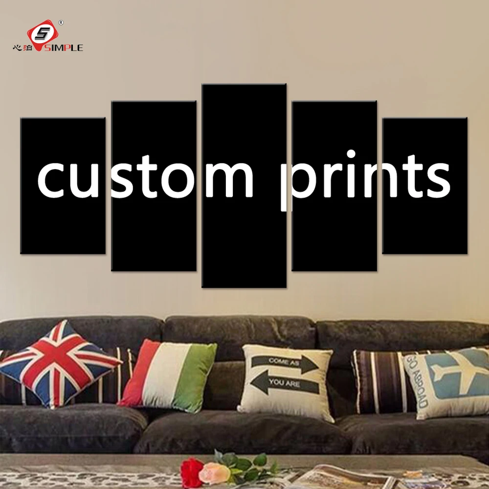 5 шт. декоративные картины на холсте без рамки|canvas painting|wall picturesdecor wall pictures |