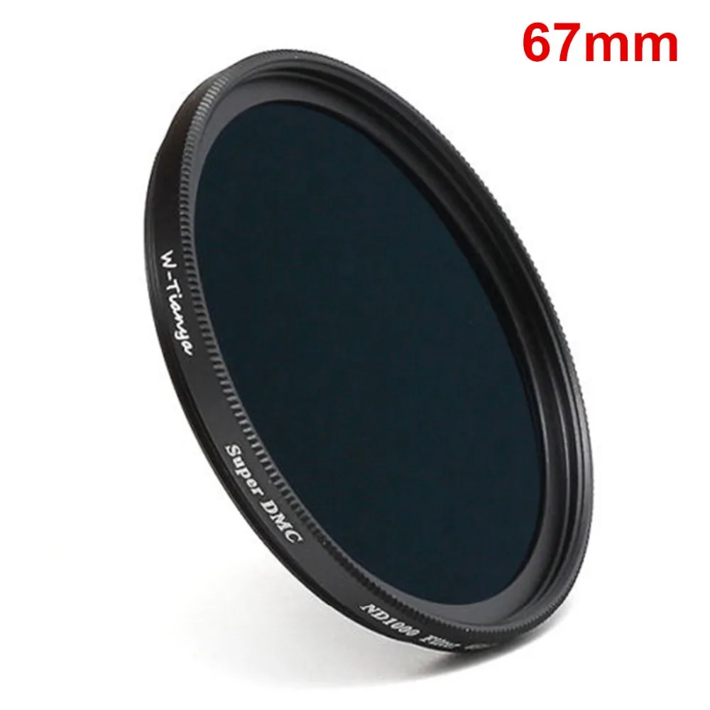 67 мм ND1000 ультратонкий фильтр нейтральной плотности ND 10 стоп для камеры canon nikon